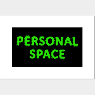 Personal Space spikes design Posters and Art